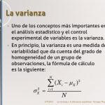 Qué es la Varianza