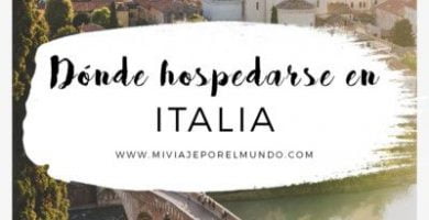 Recomendación de hoteles en Italia