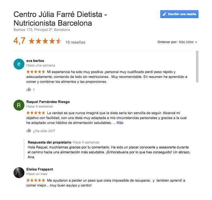 La única cosa de la que no puedes prescindir: Testimonios de clientes