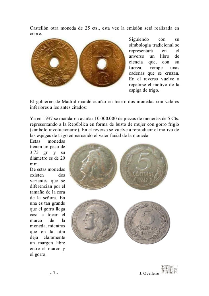 Presentacion moneda de hierro